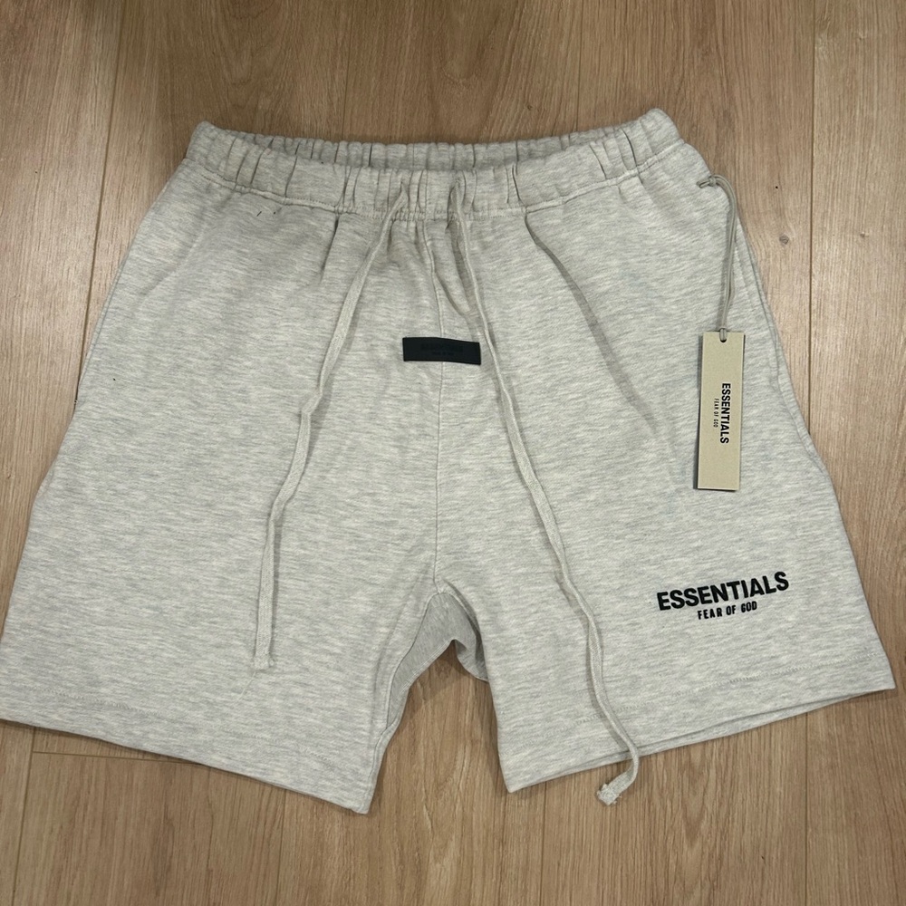 Oatmeal Grey Essential Shorts